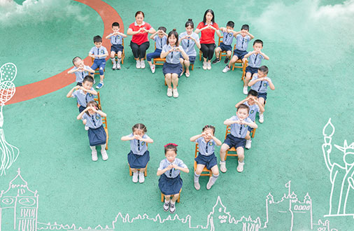 云和再见幼儿园—毕业照拍摄